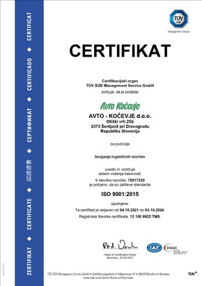 CERTIFIKAT